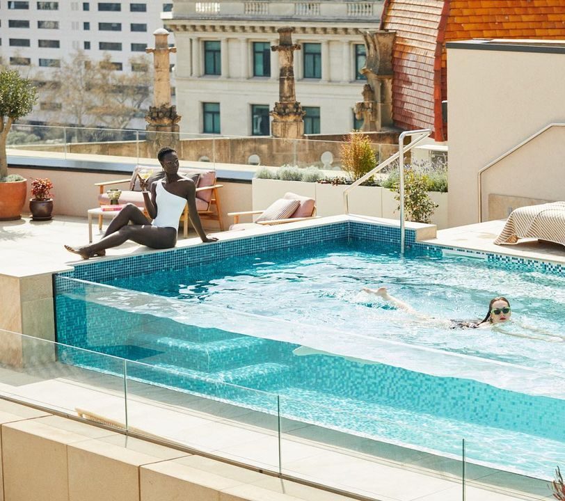 La terraza de ME Barcelona