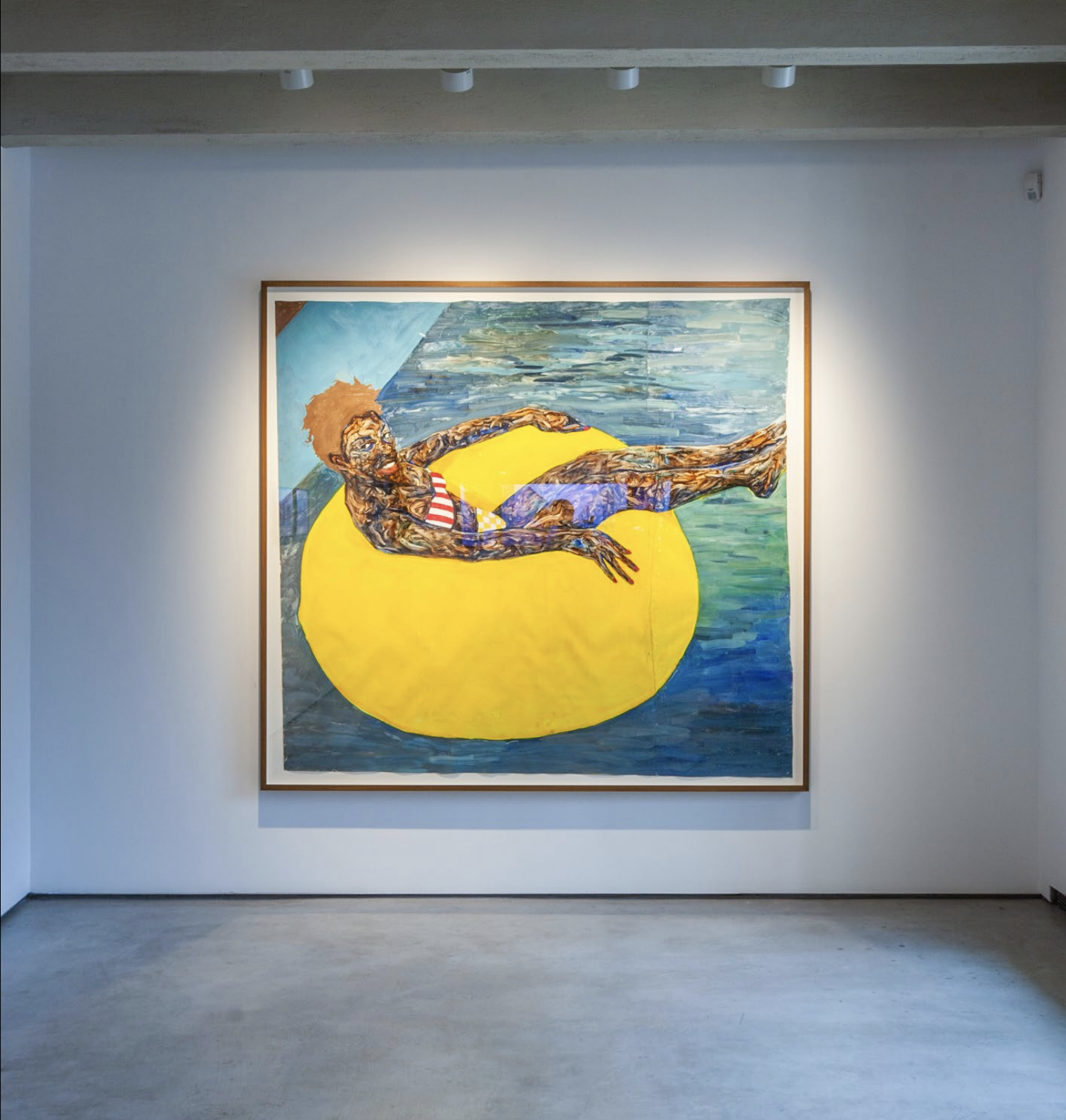 'Sitting on the Sun', de Amoako Boafo