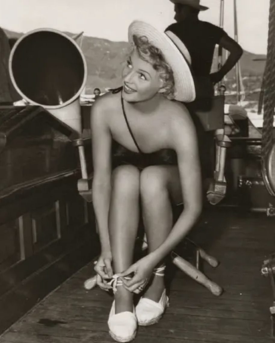 Marilyn Monroe con alpargatas de Casta&ntilde;er