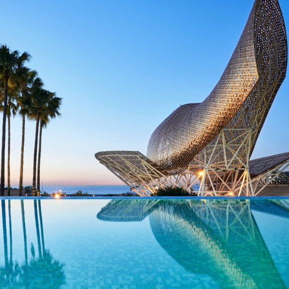 La infinity pool del Hotel Arts