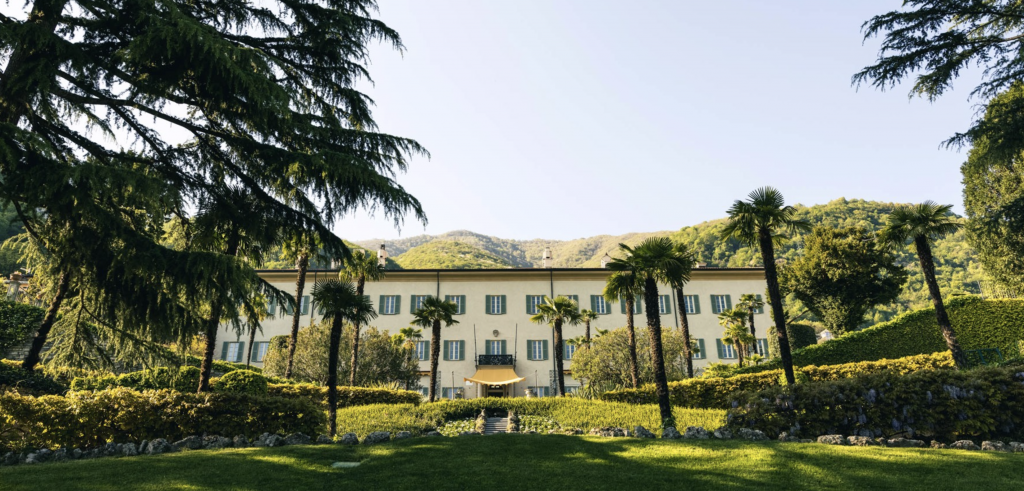 Fachada de Villa Passalacqua