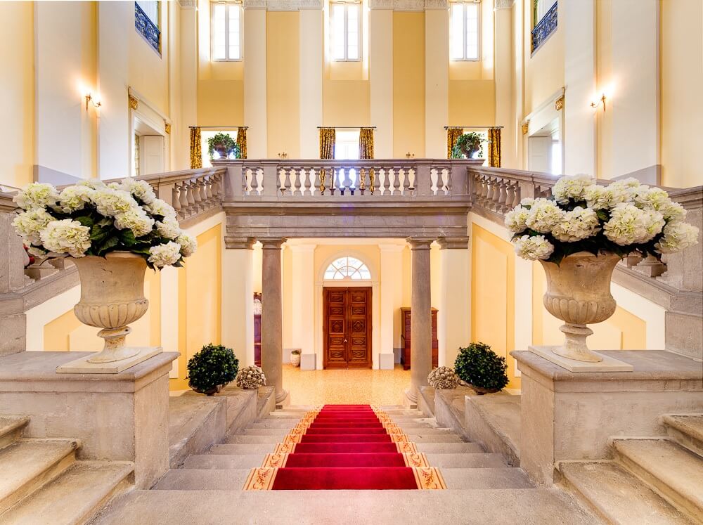 Entrada de Villa Passalacqua