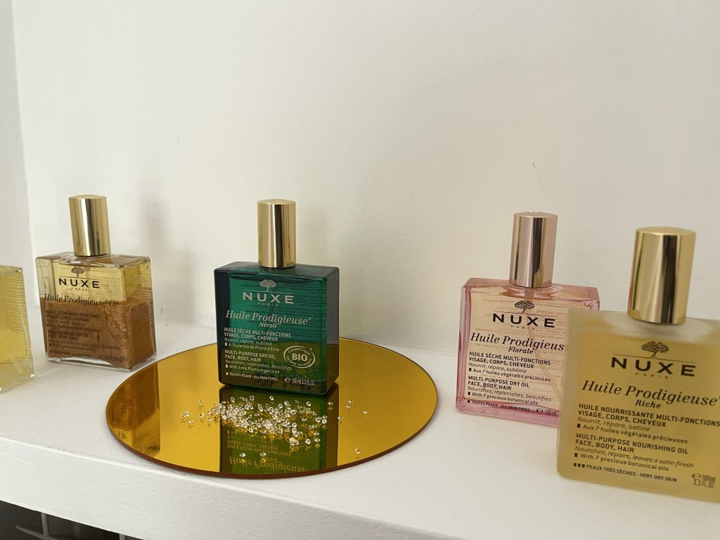 Todas las gamas de aceites prodigiosos de NUXE