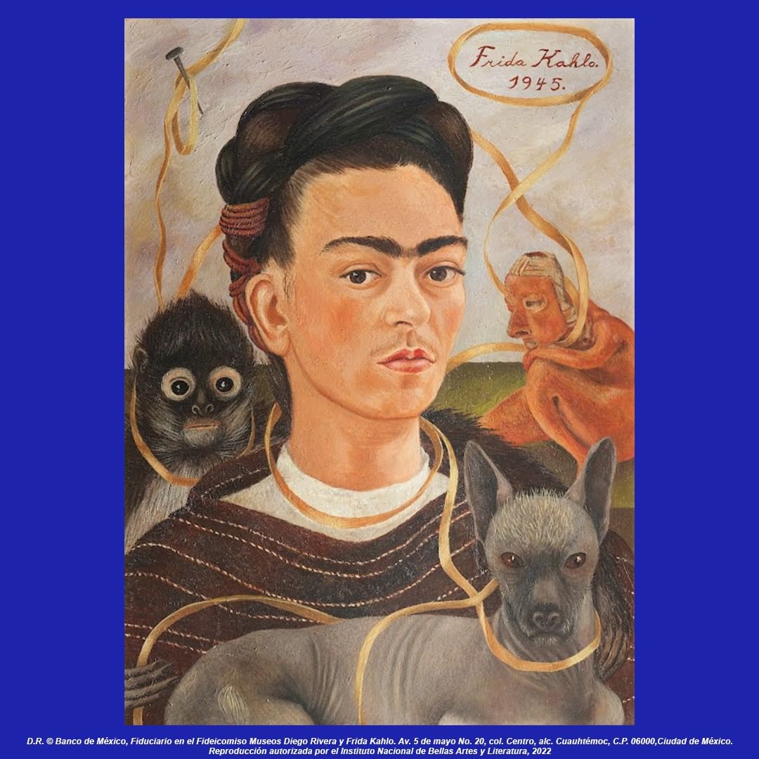 Una de las obras de Frida Kahlo