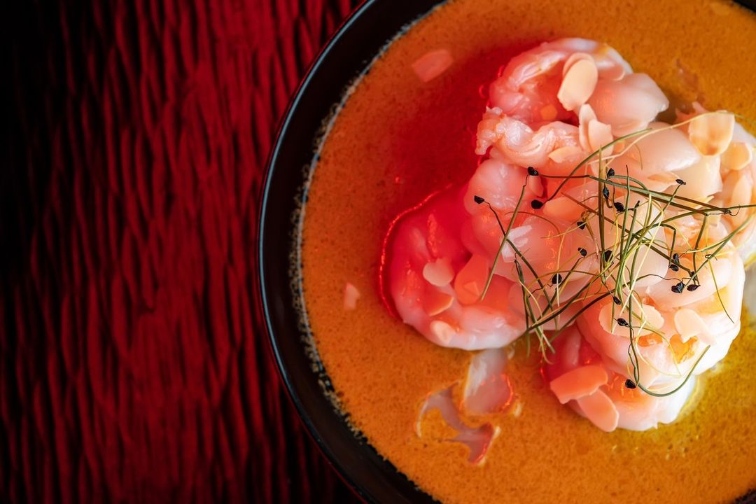 Langostino picante de Hakkasan Dubái