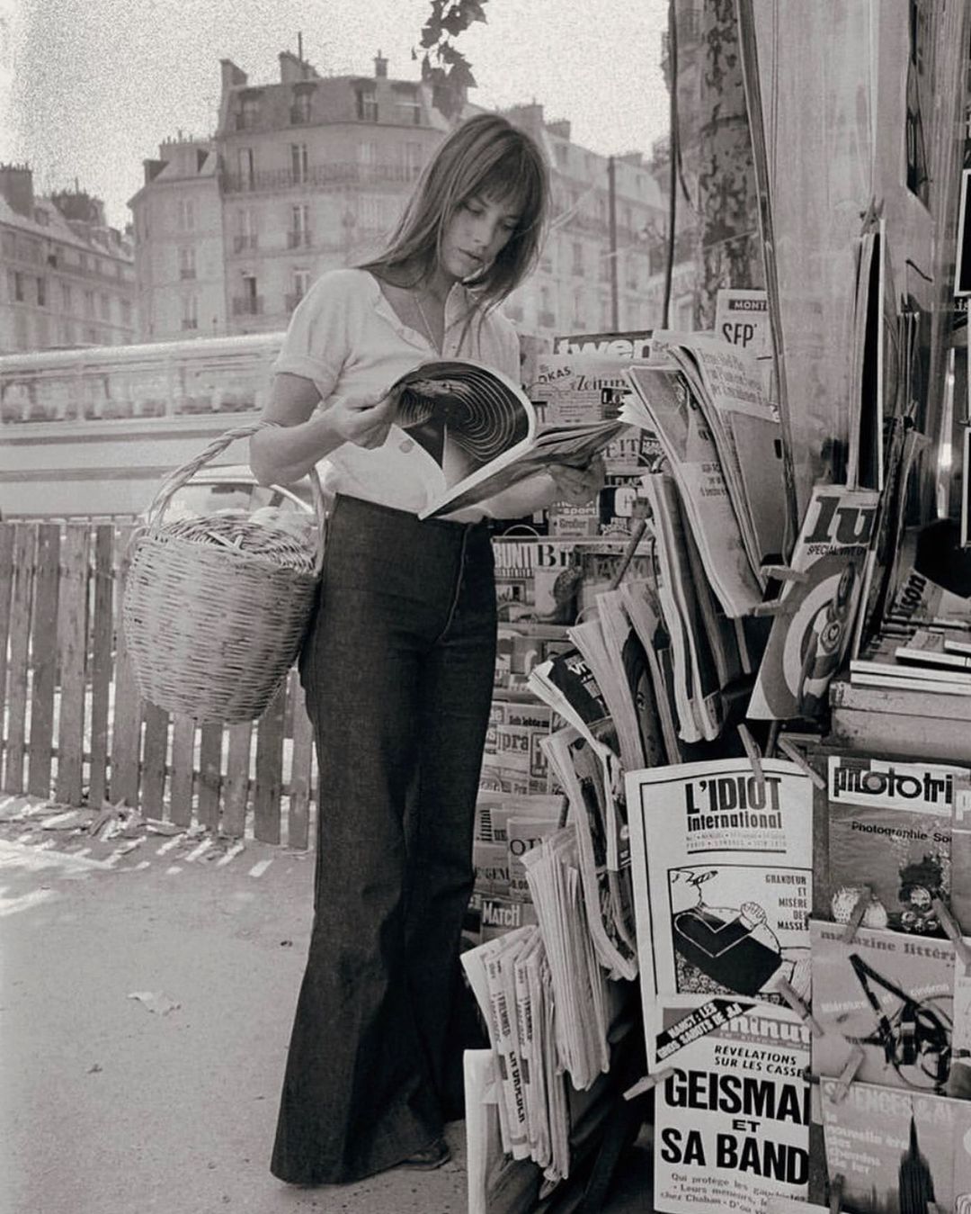 Jane Birkin en Par&iacute;s