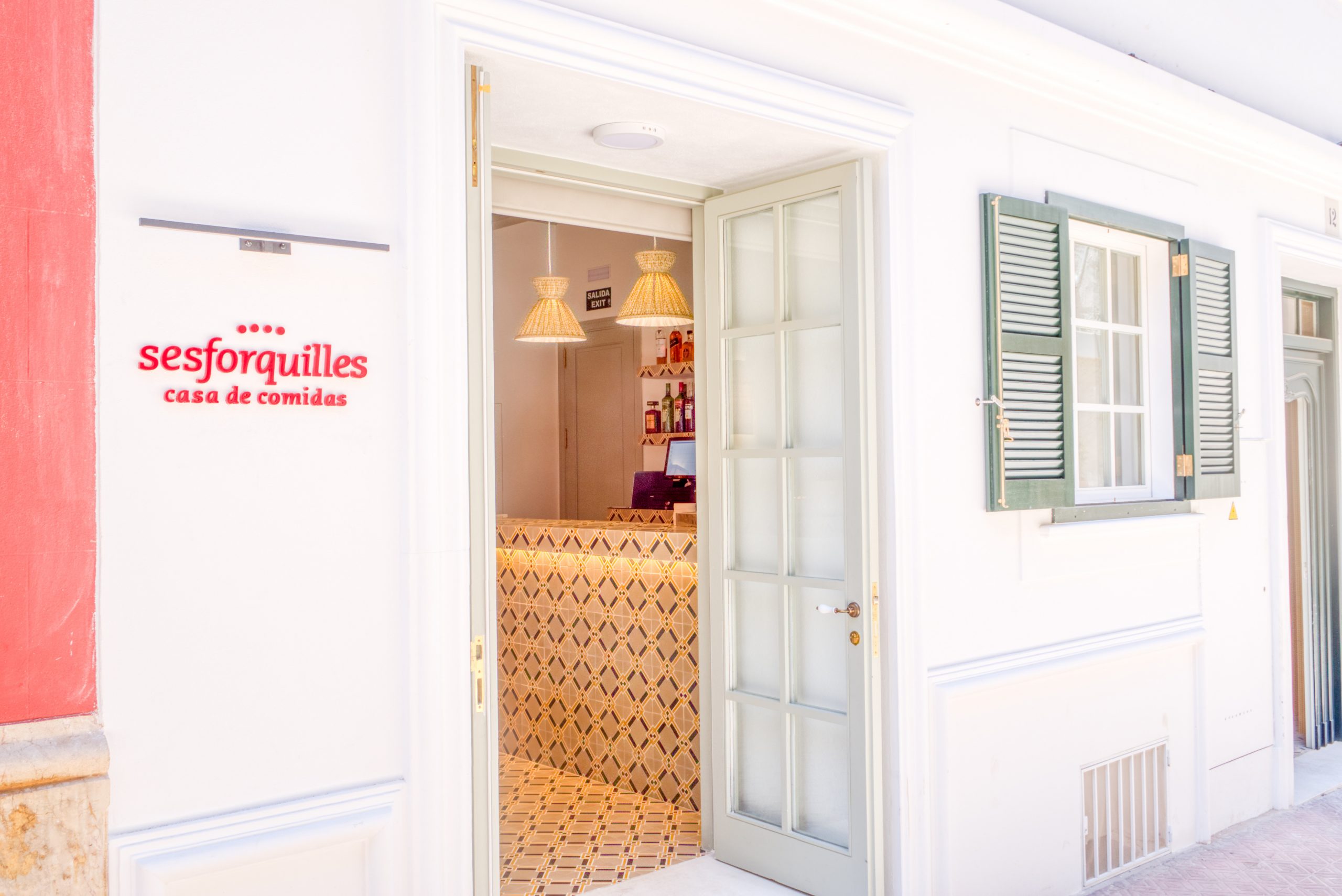 La fachada de Ses Forquilles