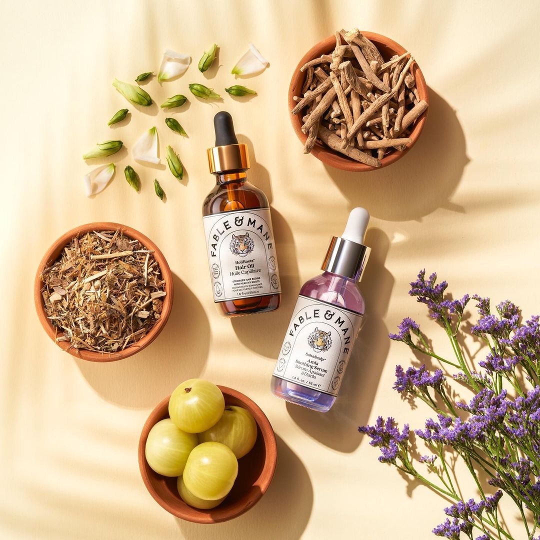 Holiroots Hair Oil, de Fable & Mane