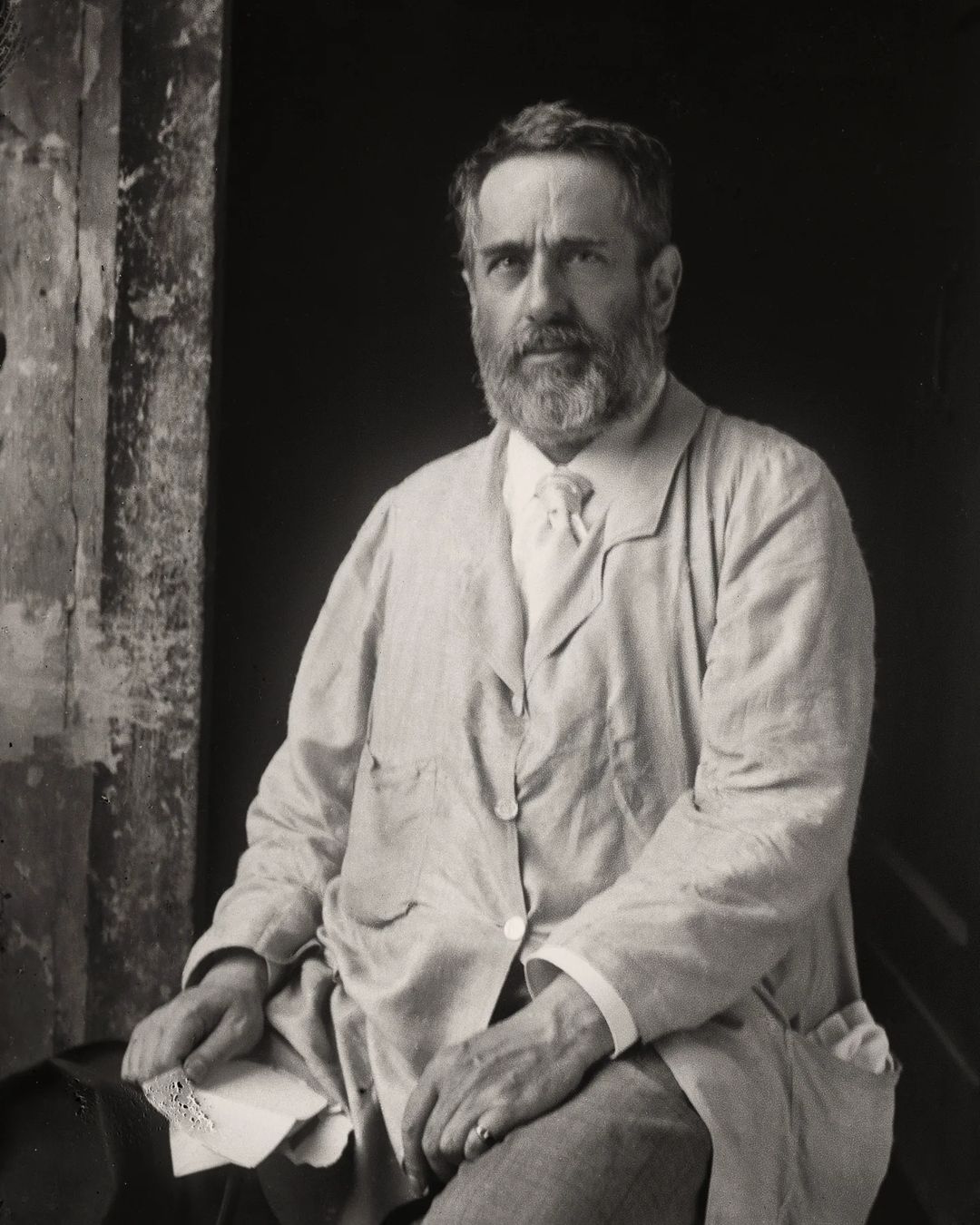 Mariano Fortuny en una fotograf&iacute;a de 1920
