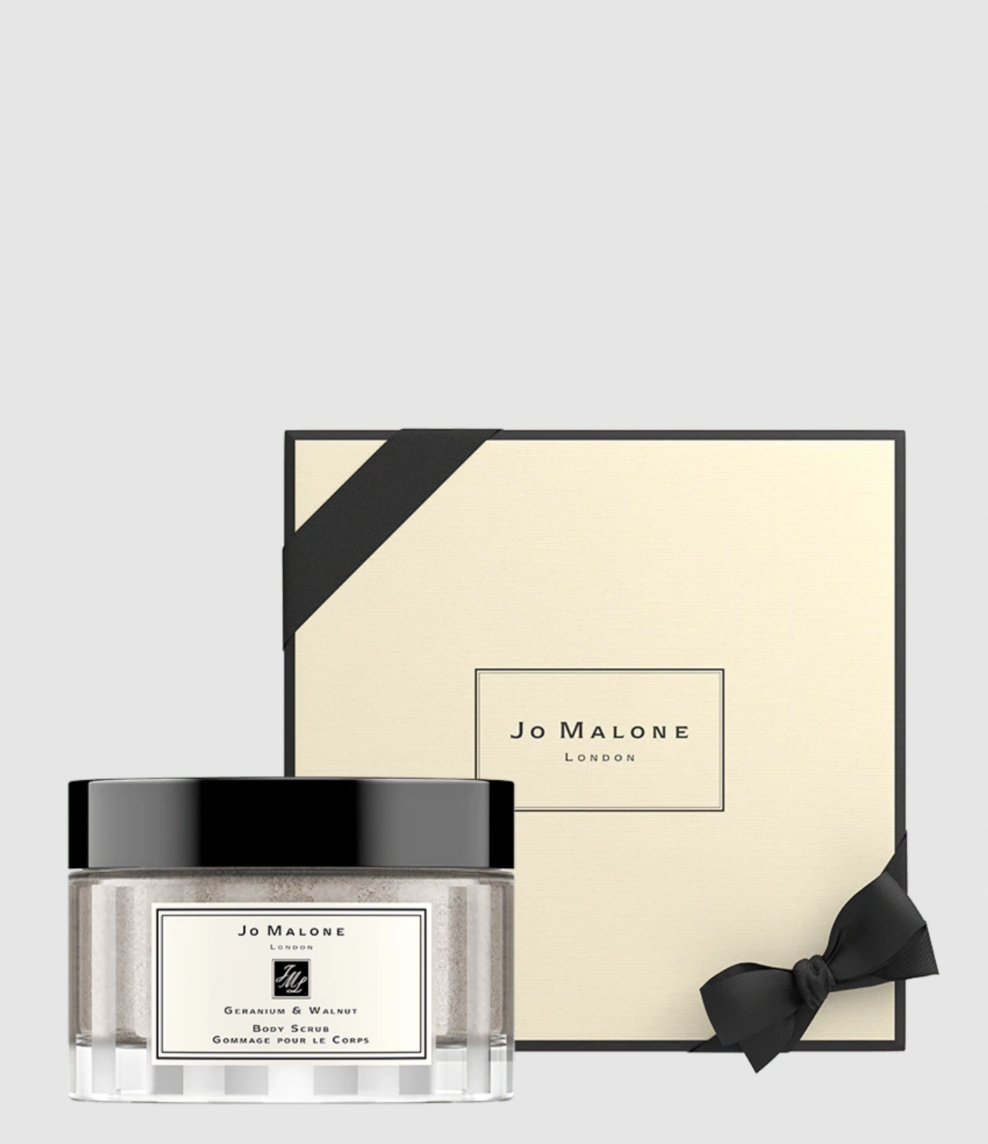 Exfoliante corporal Geranium & Walnut, de Jo Malone