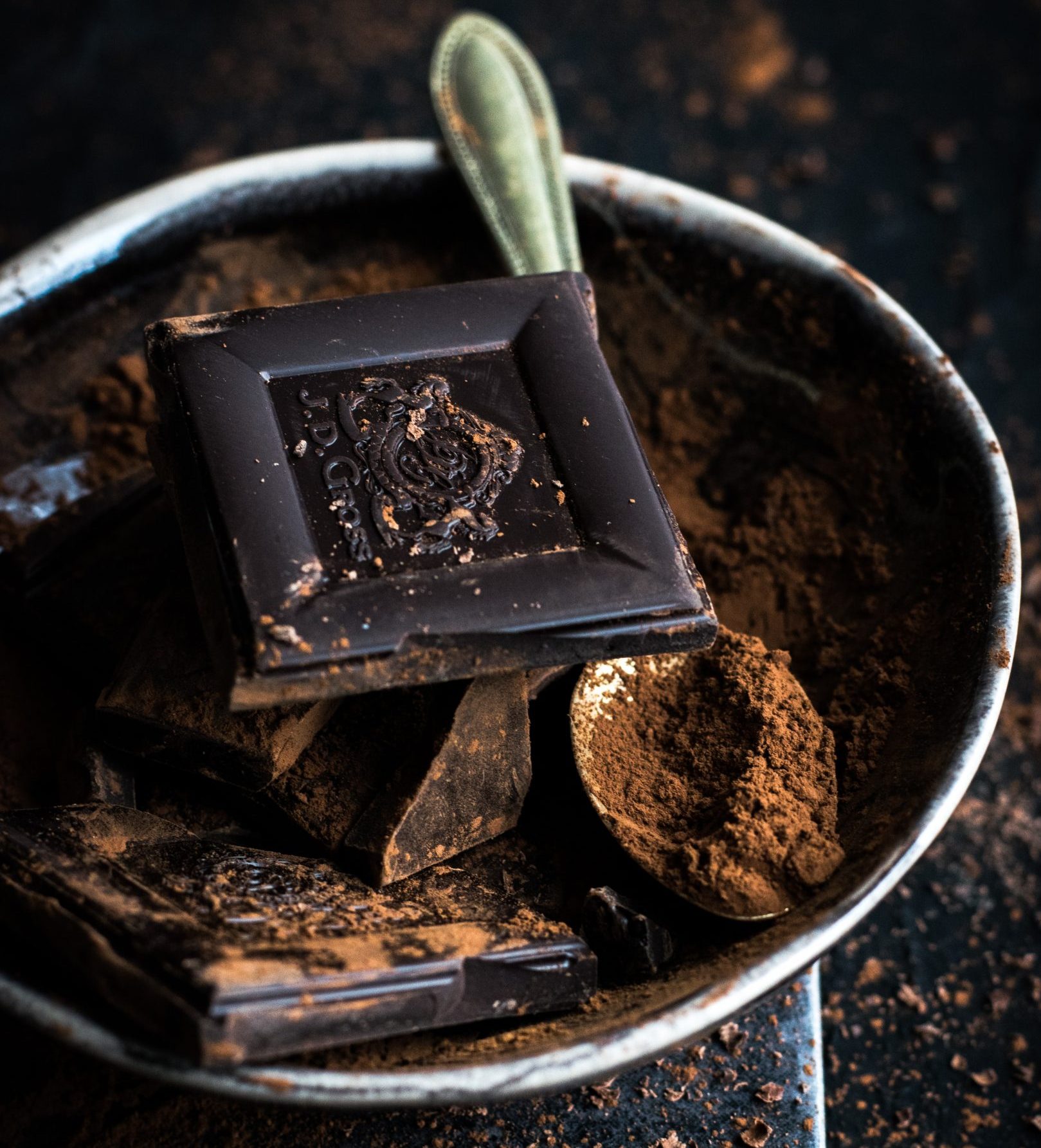 Grasas saludables (chocolate negro)