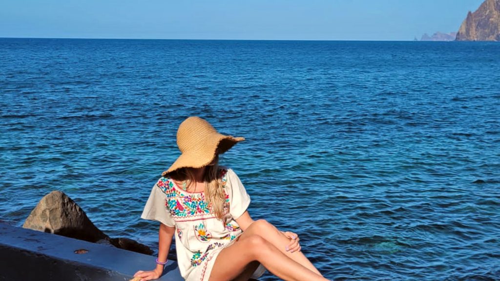 Vestido de inspiración mexicana de la marca Fridah's Lab
