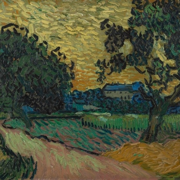 ‘Paisaje en el crepúsculo’ (1890)