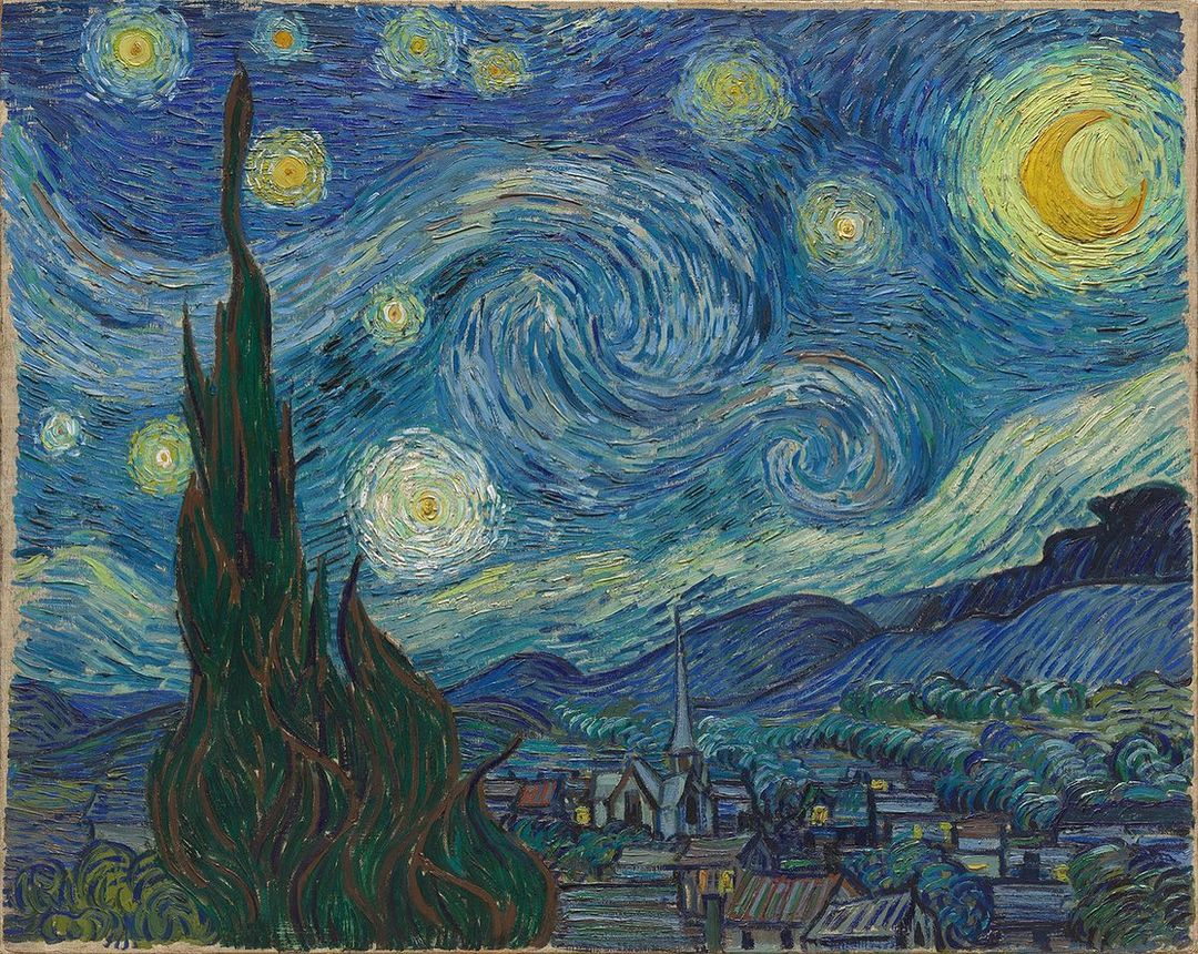 ‘La noche estrellada’ (1889)