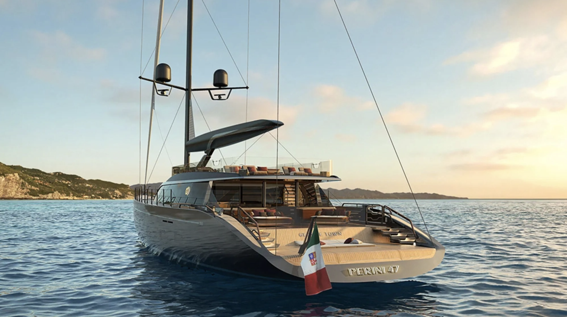 Velero de Perini Navi