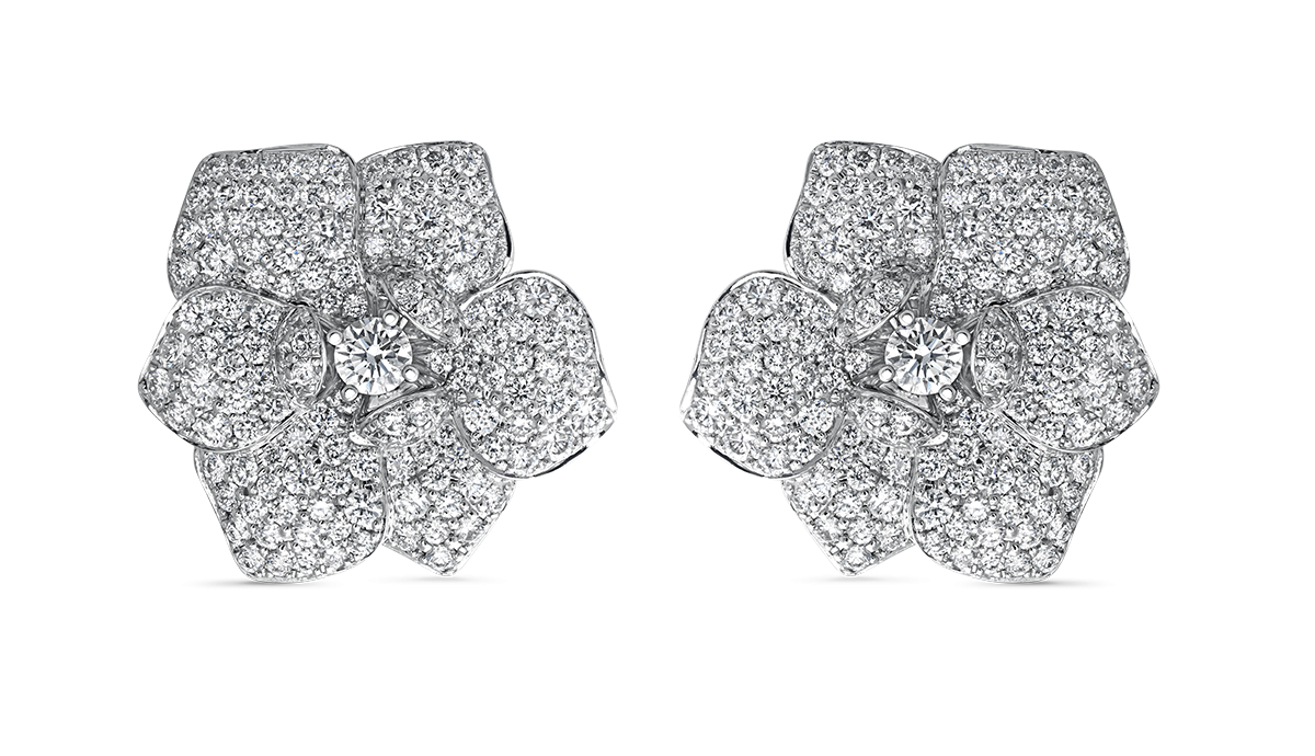 Pendientes en forma de flor de Suarez