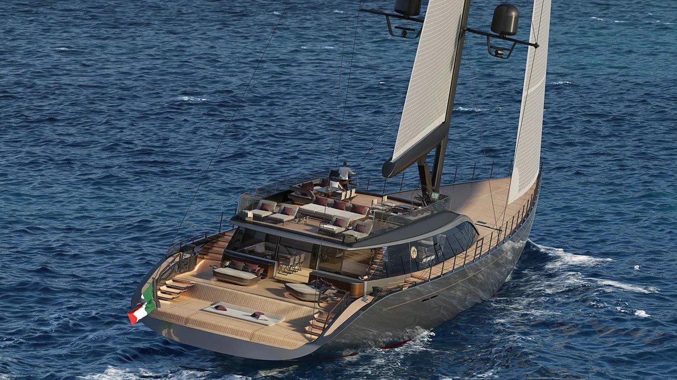 Velero de Perini Navi