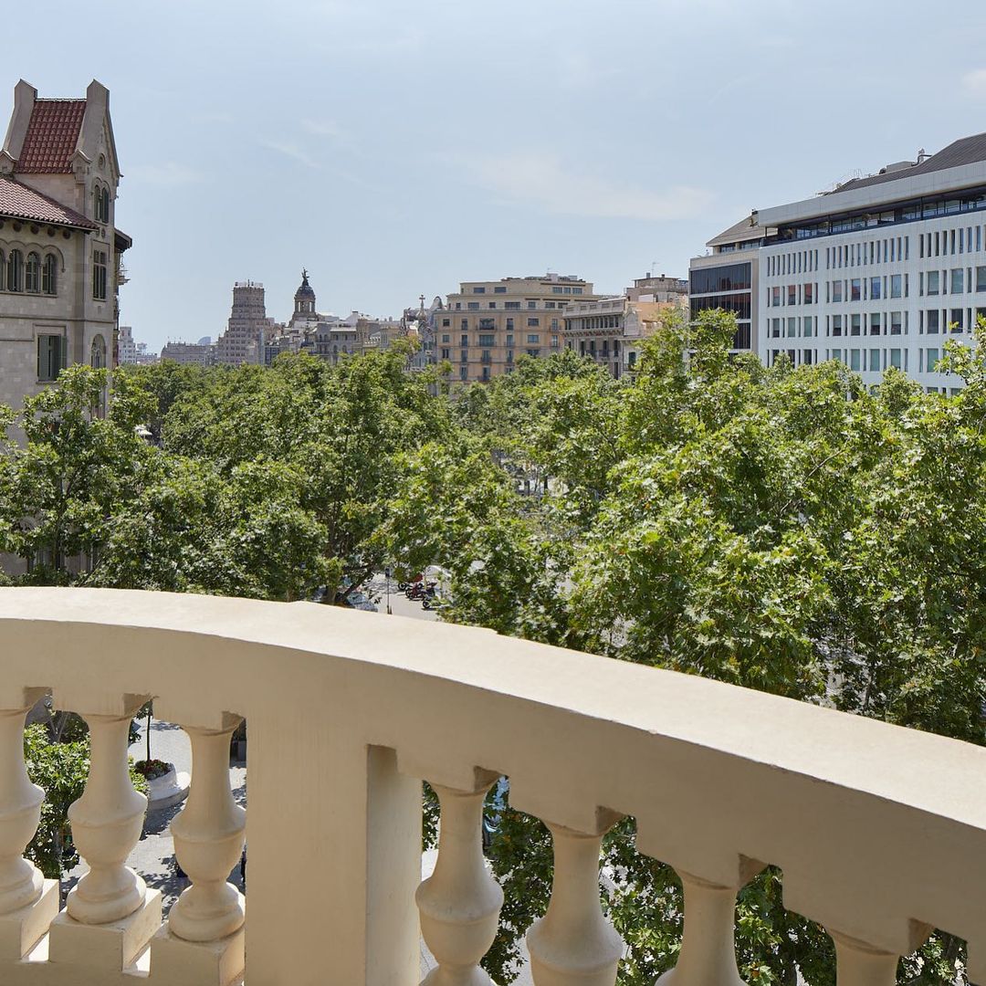 Vistas al Paseo de Gracia