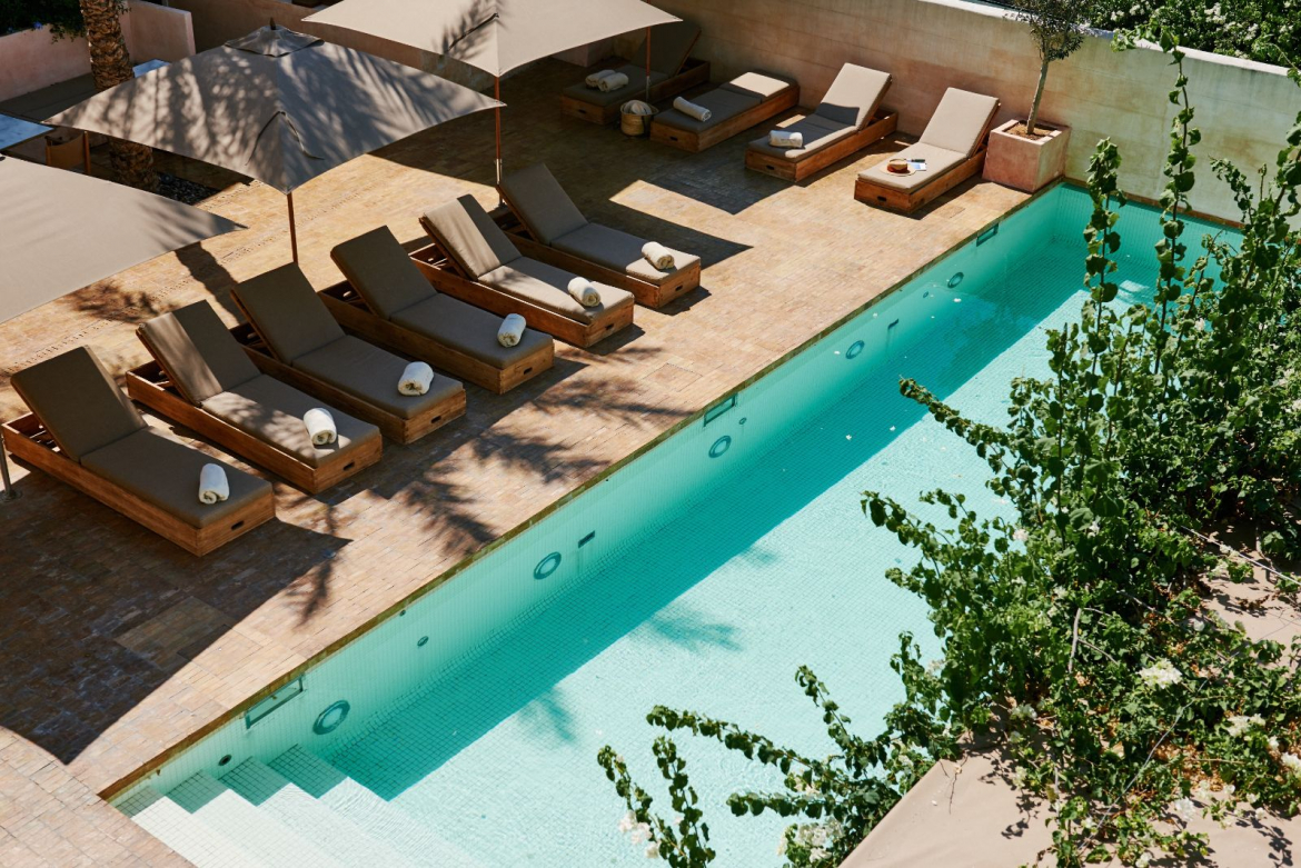 La piscina de Can Faustino