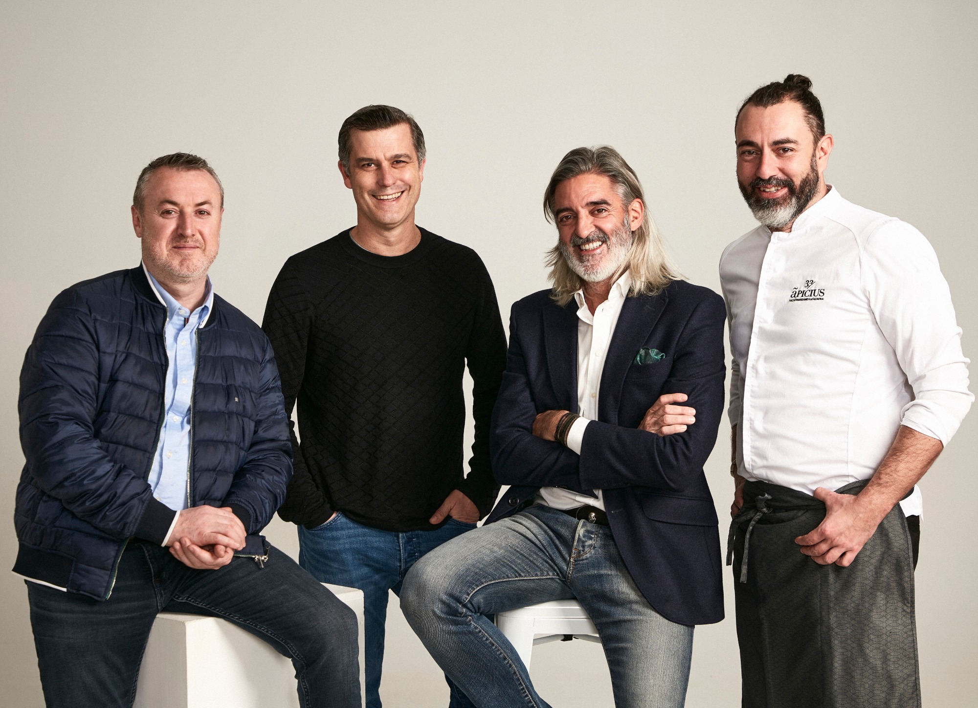 Marc Rahola Matutes, Carlos Bosch, Rafa Zafra y Luis Rodríguez