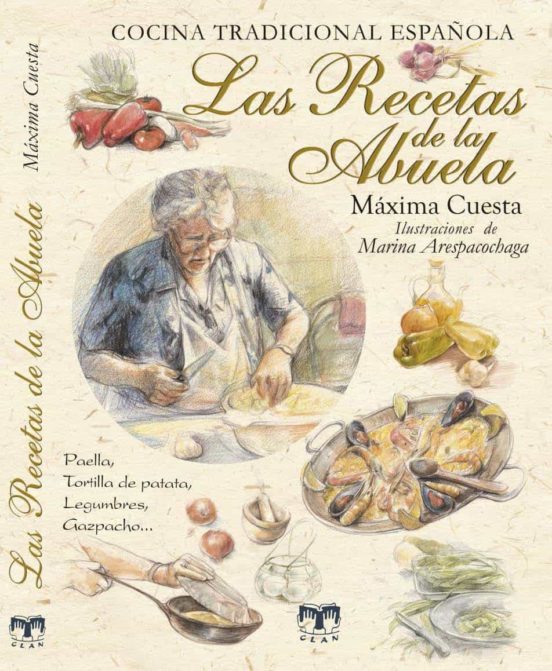 Las recetas de la abuela, de Máxima Cuesta