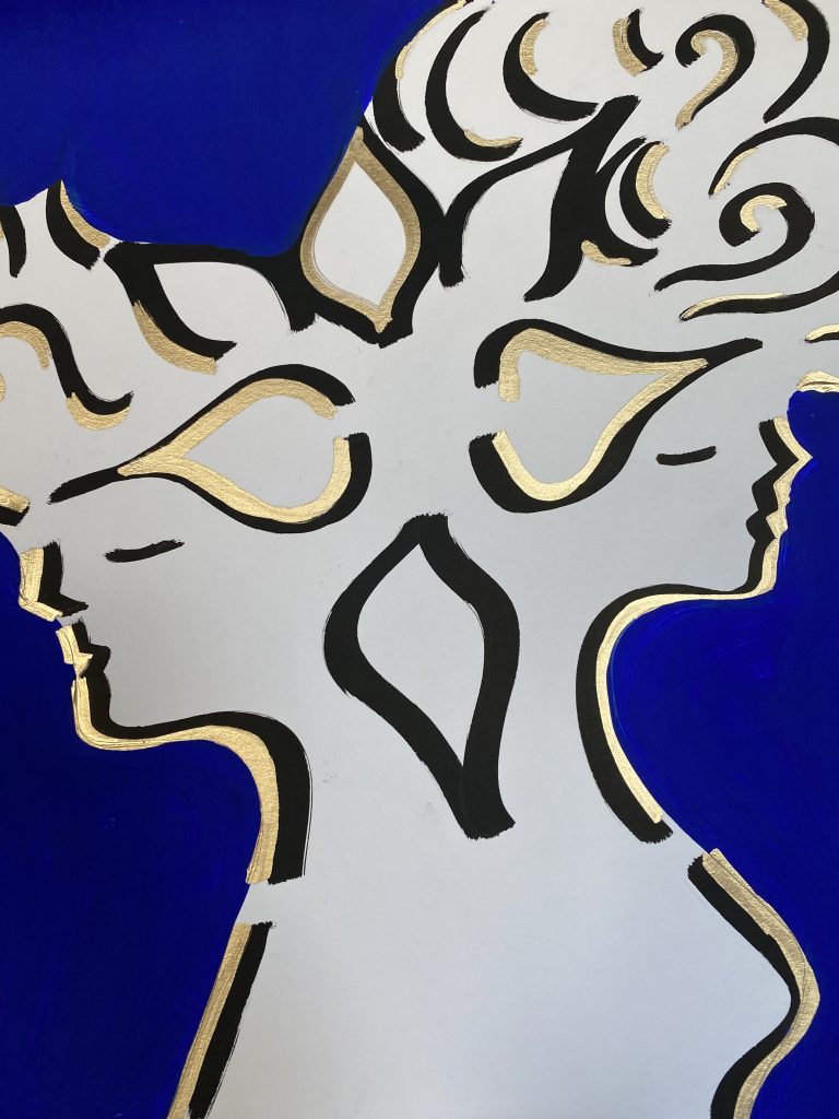 Serie Azules de Bibiana Domit