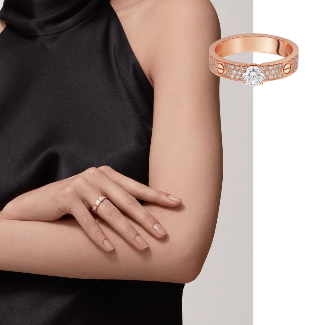 Anillo de compromiso Cartier
