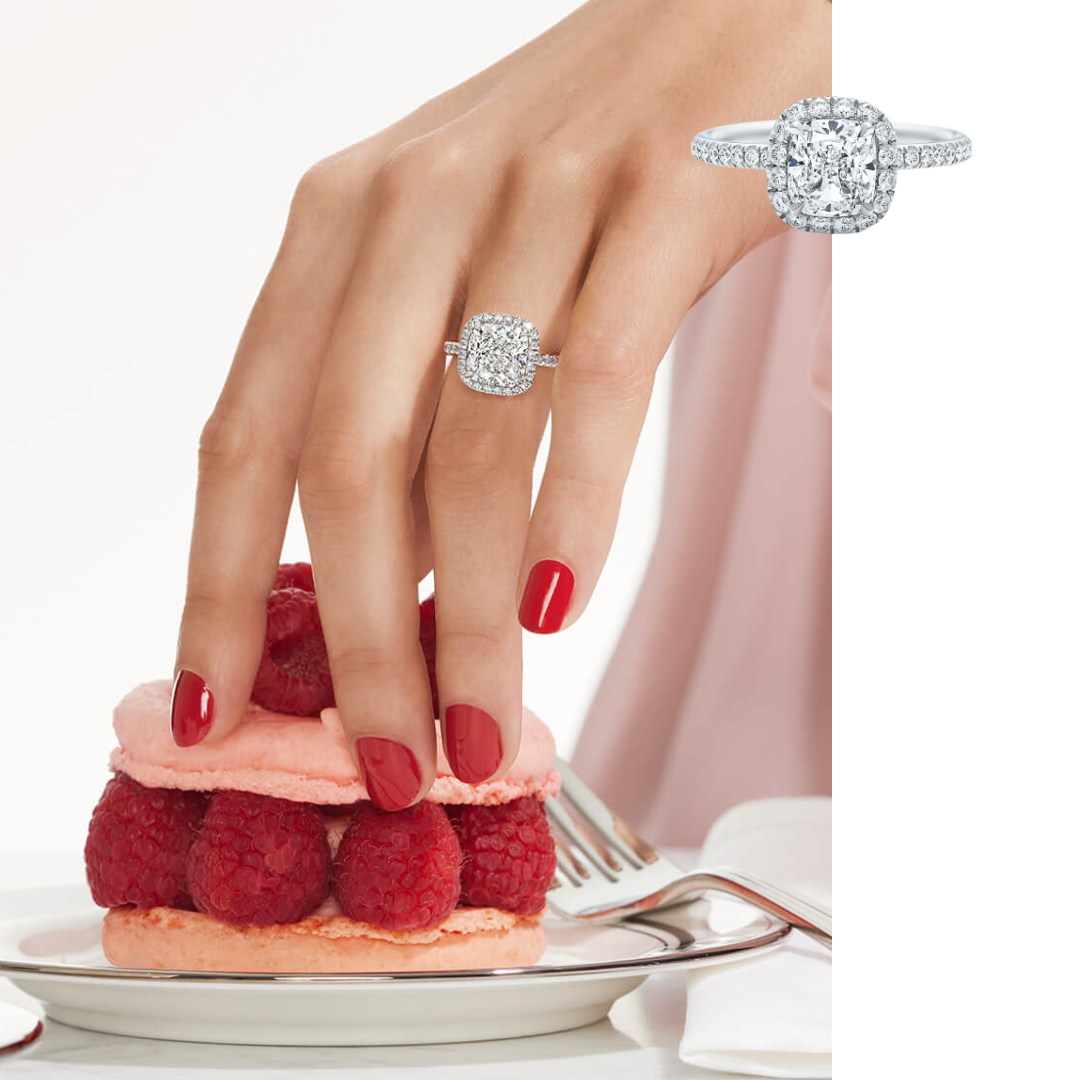 Anillo de compromiso Harry Winston