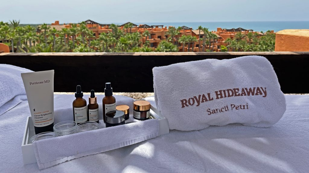 Productos Perricone en el Royal Hideaway