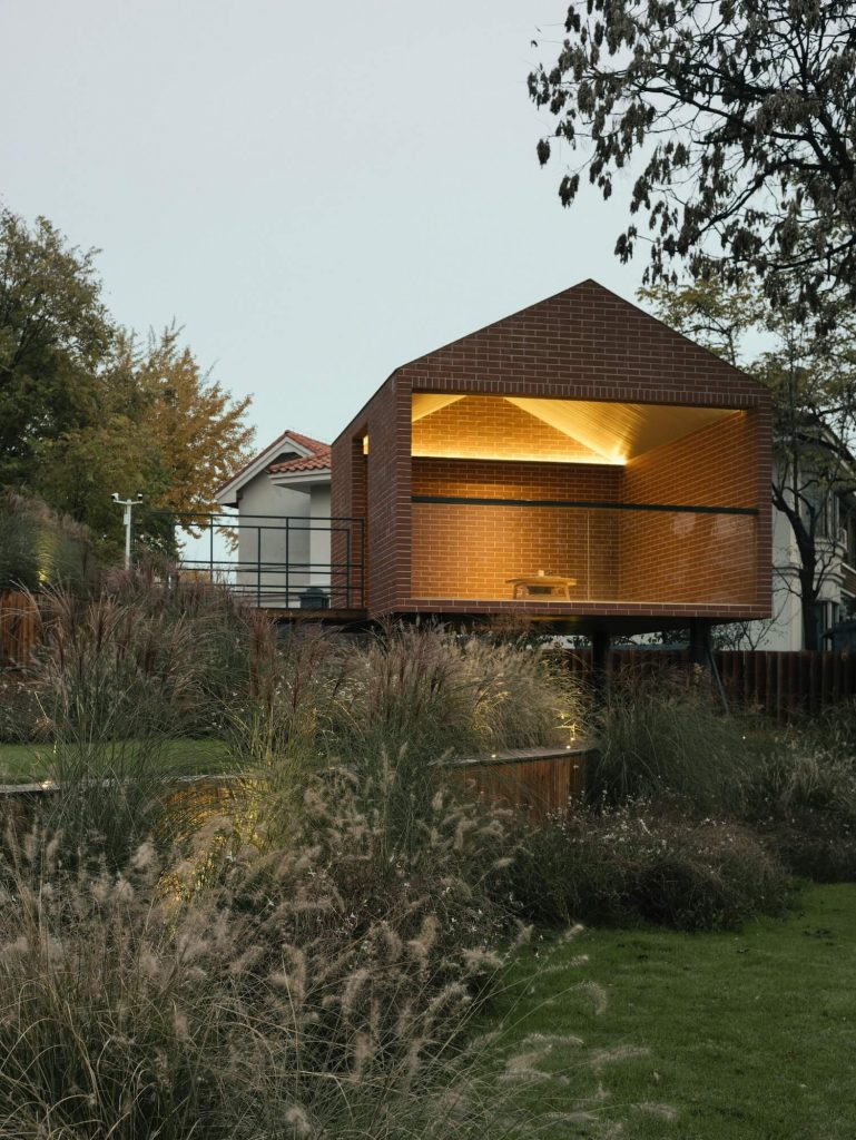 Una casa de lujo peculiar en Beijin
