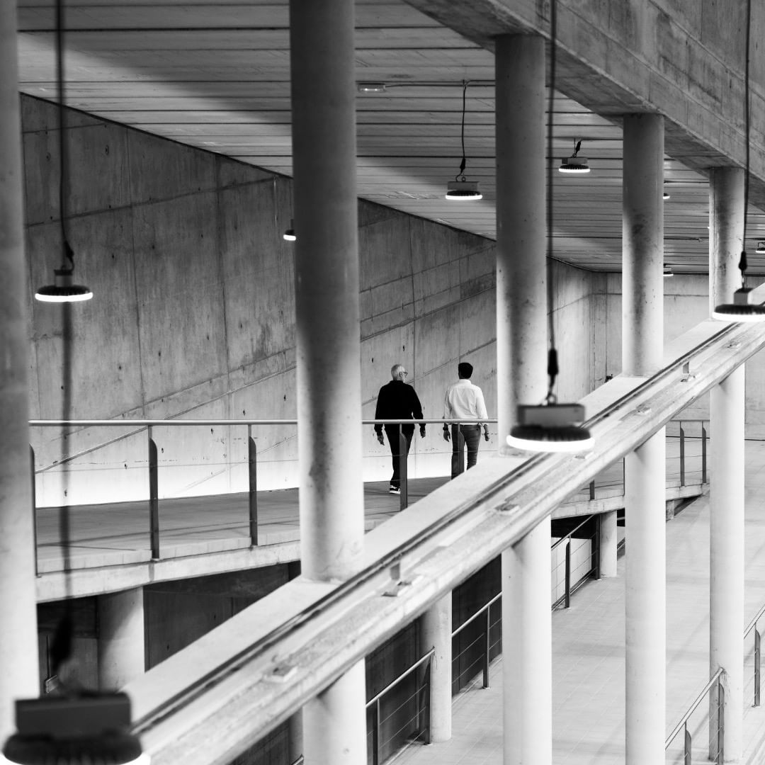 El interior de Bodegas Baigorri