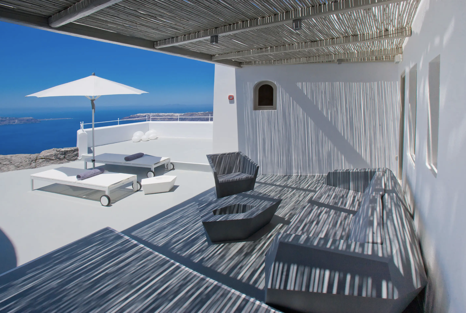 Una de las habitaciones del Grace Hotel