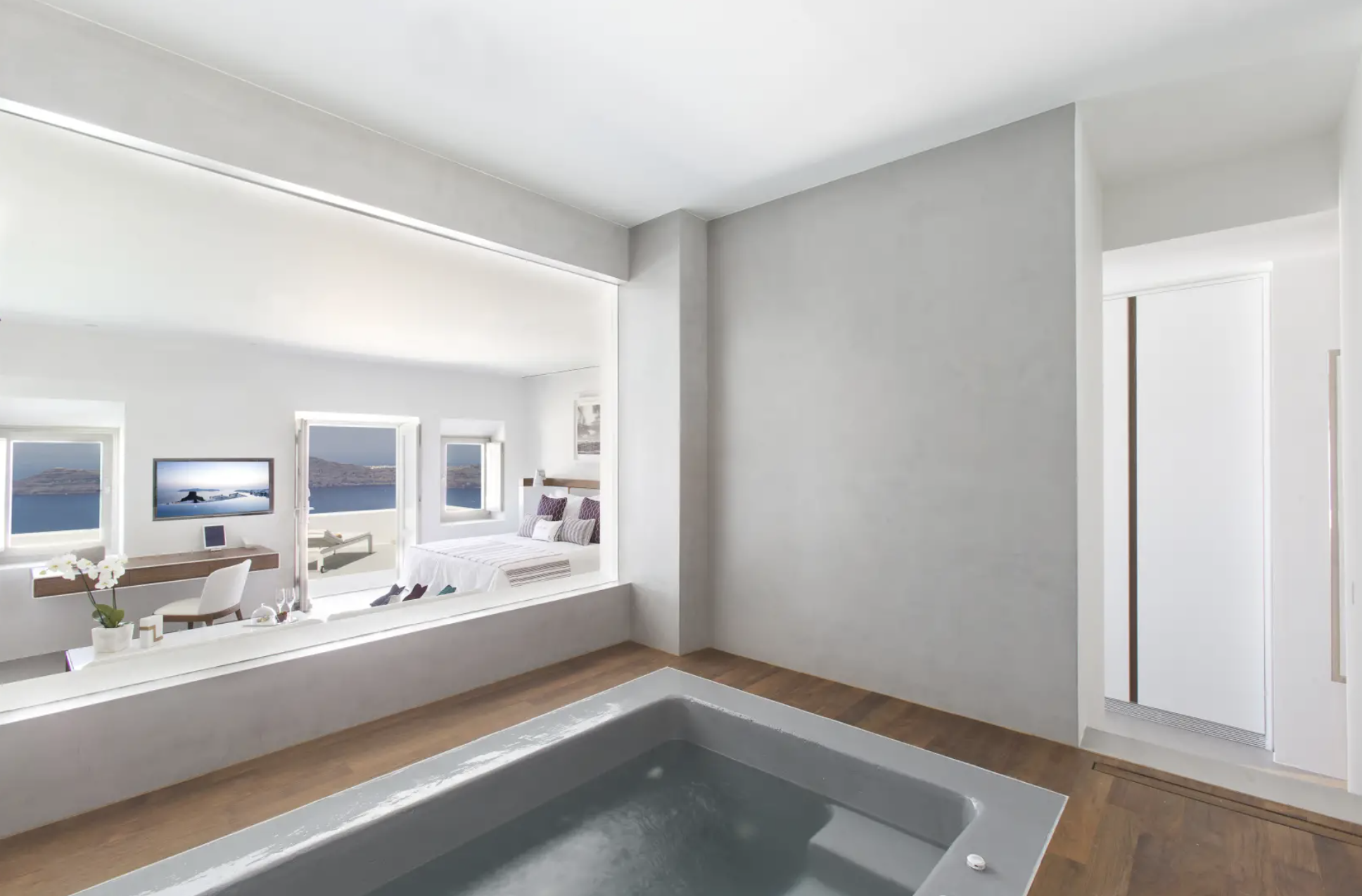 Una de las habitaciones de Grace Hotel