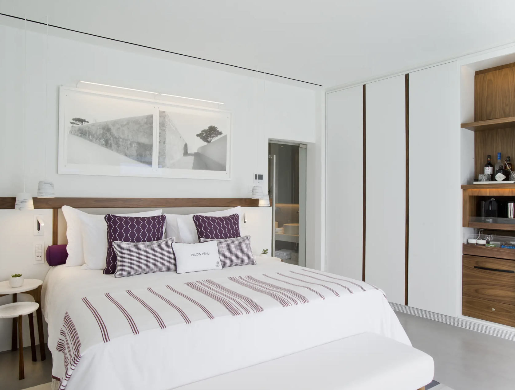 Una de las habitaciones de Grace Hotel