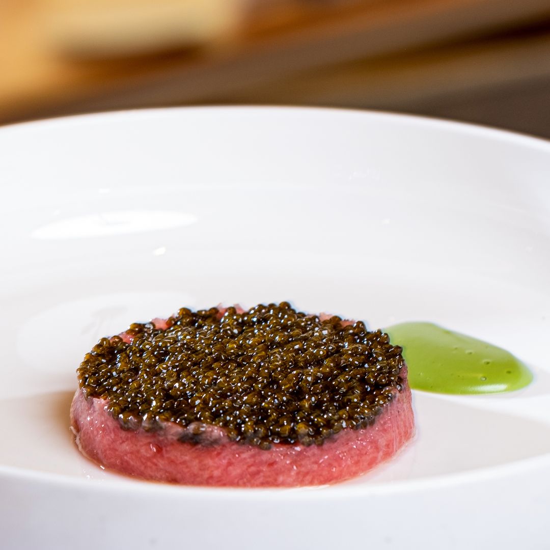 Tartar de atún y caviar de Bugao