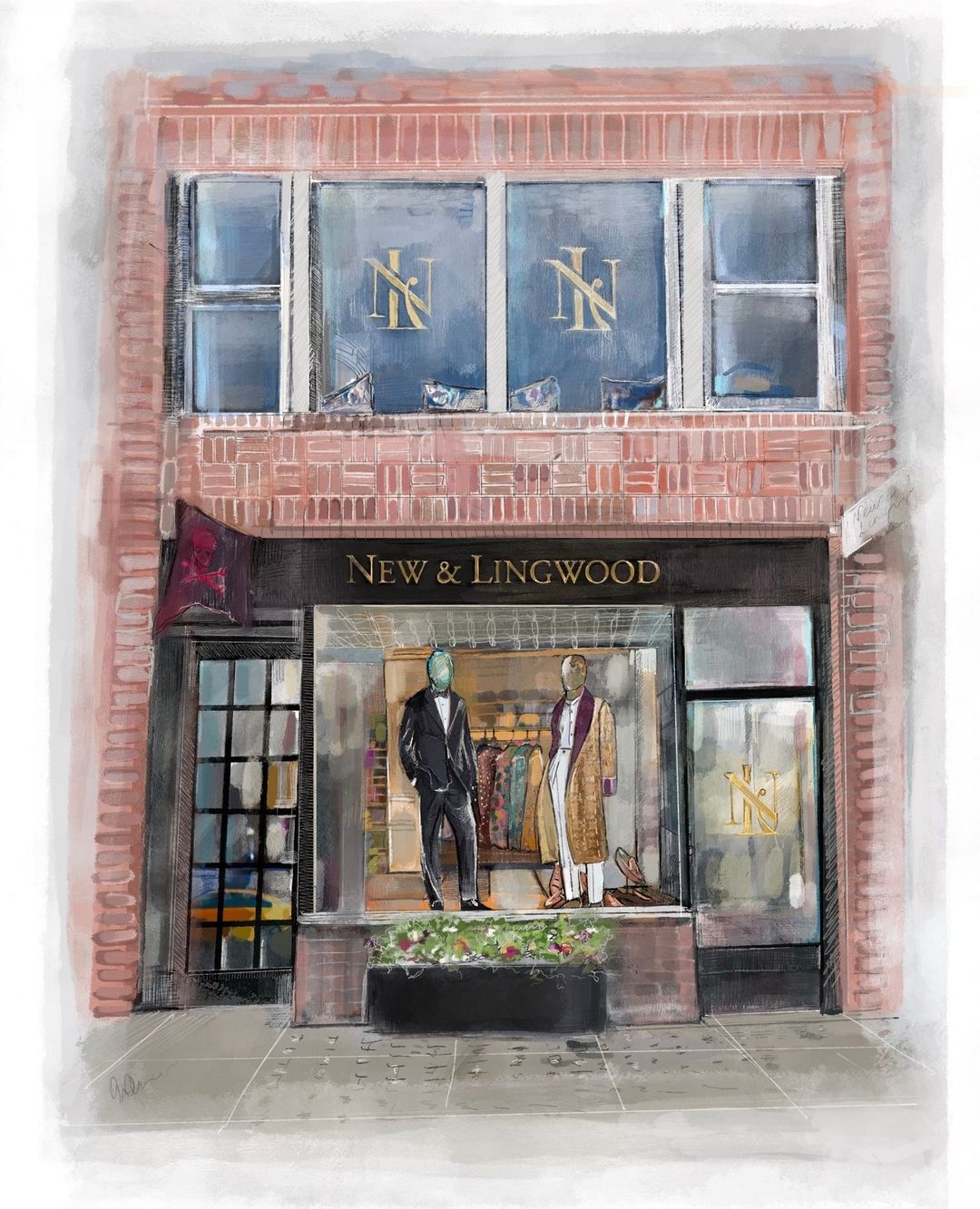 Una de las tiendas de New & Lingwood