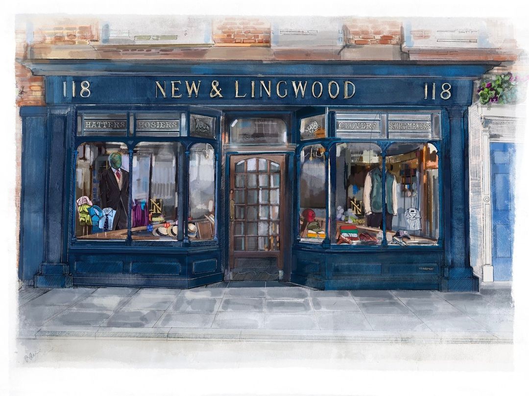 Una de las tiendas de New & Lingwood