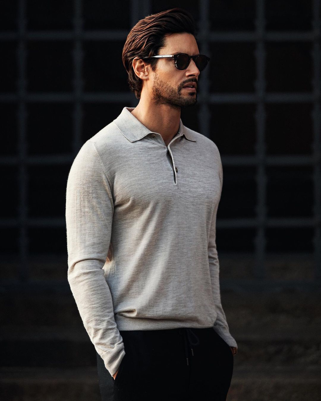 hombre otoño