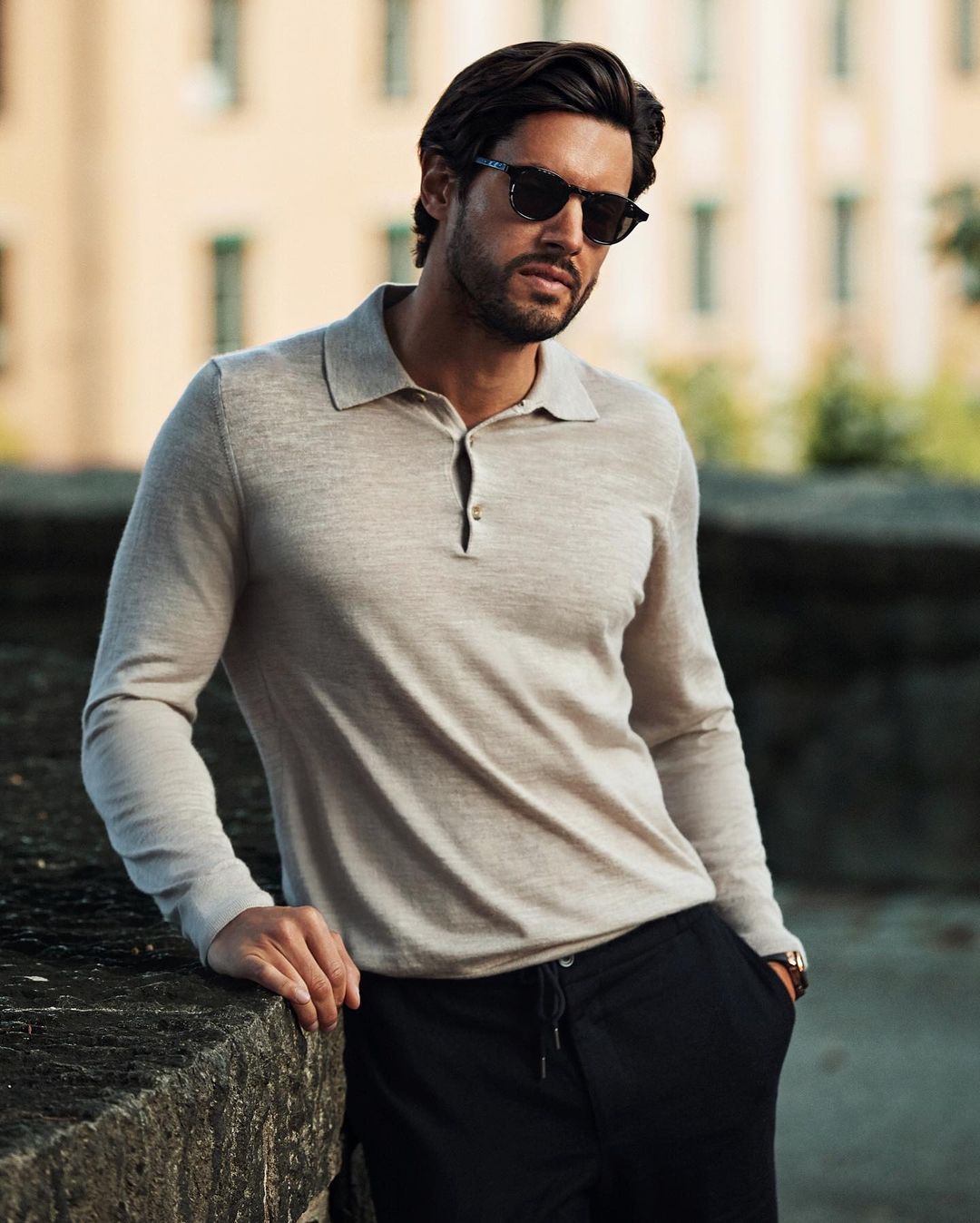 hombre otoño