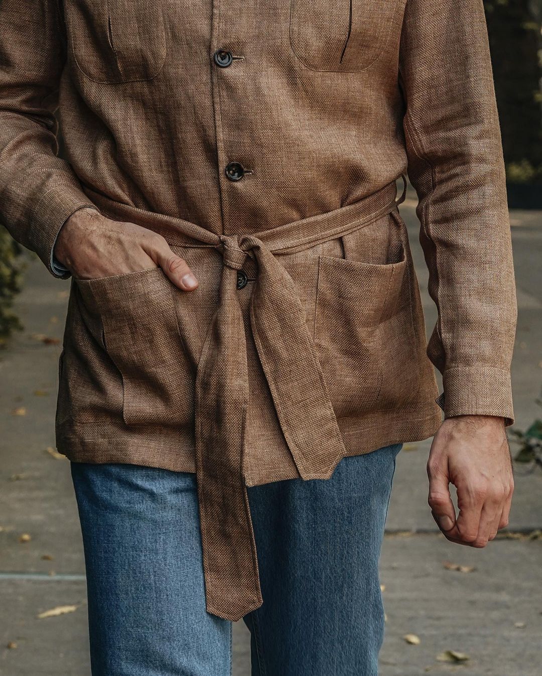 hombre otoño
