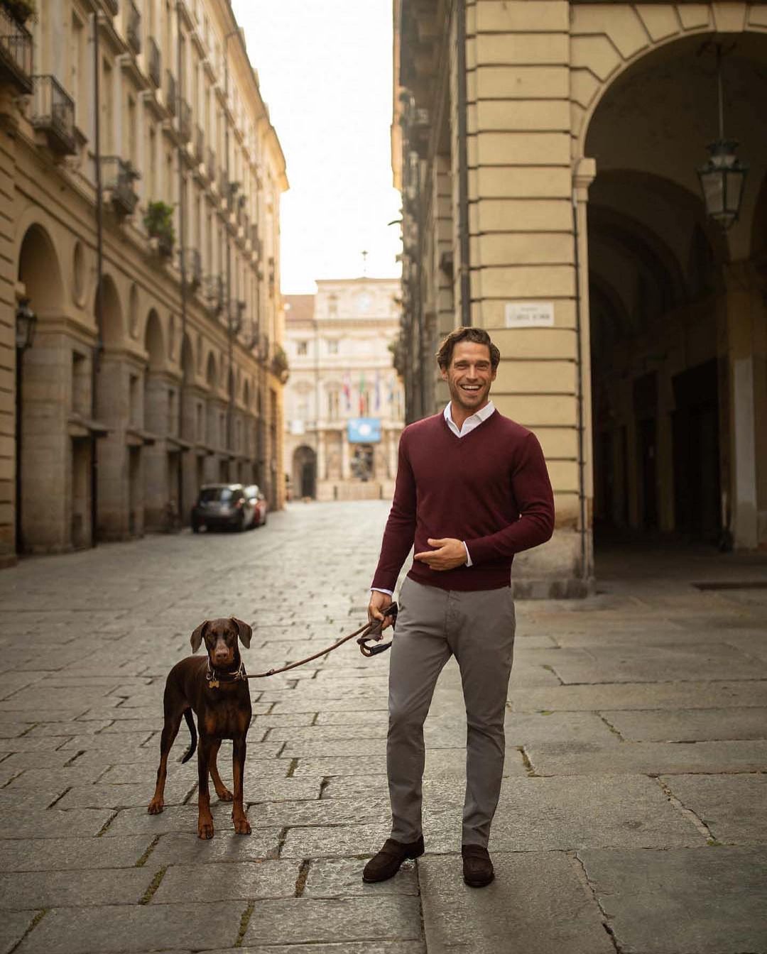 hombre otoño