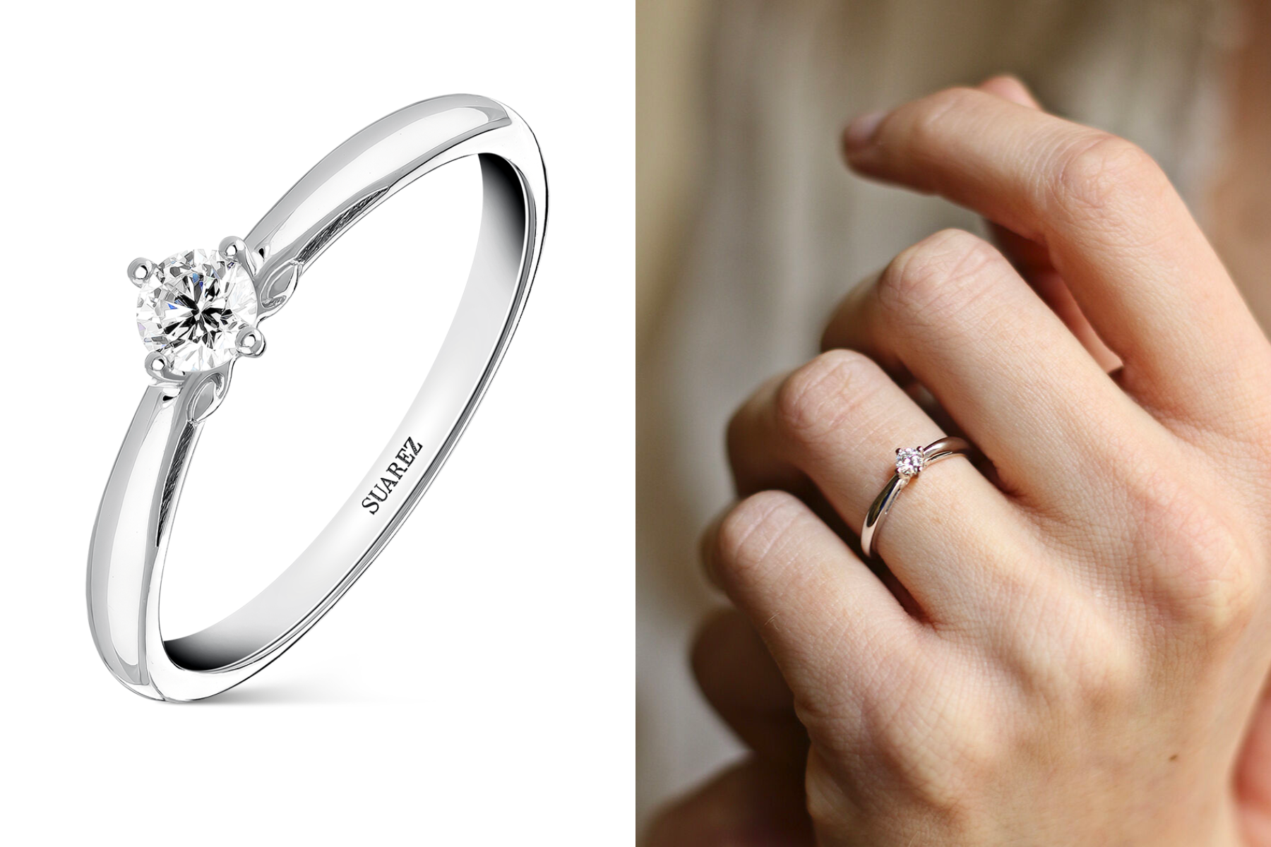 Anillo de compromiso de Su&aacute;rez