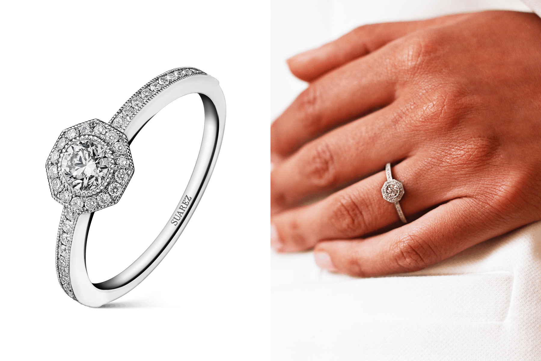 Anillo de compromiso de Su&aacute;rez