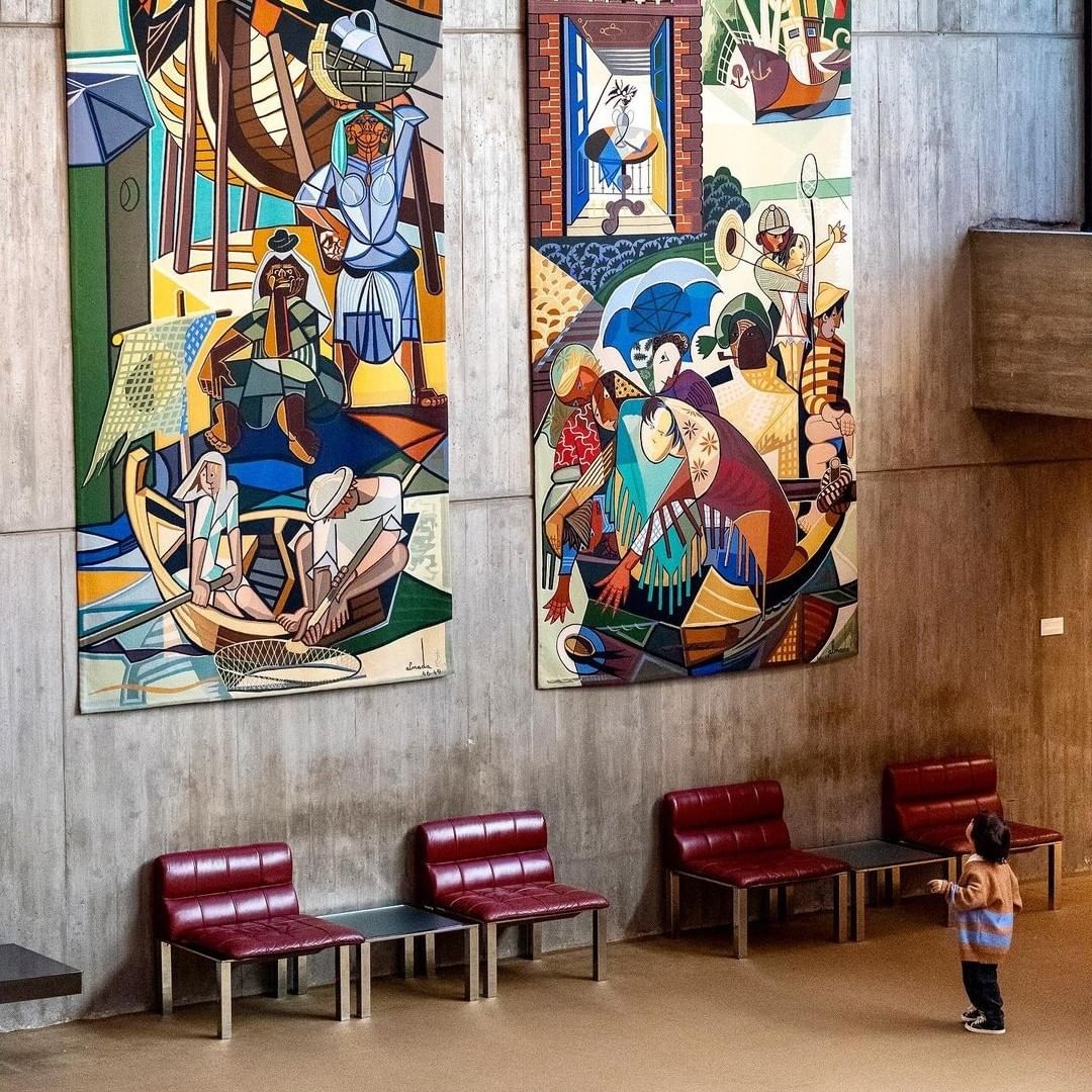 Obras en el Museo Gulbenkian