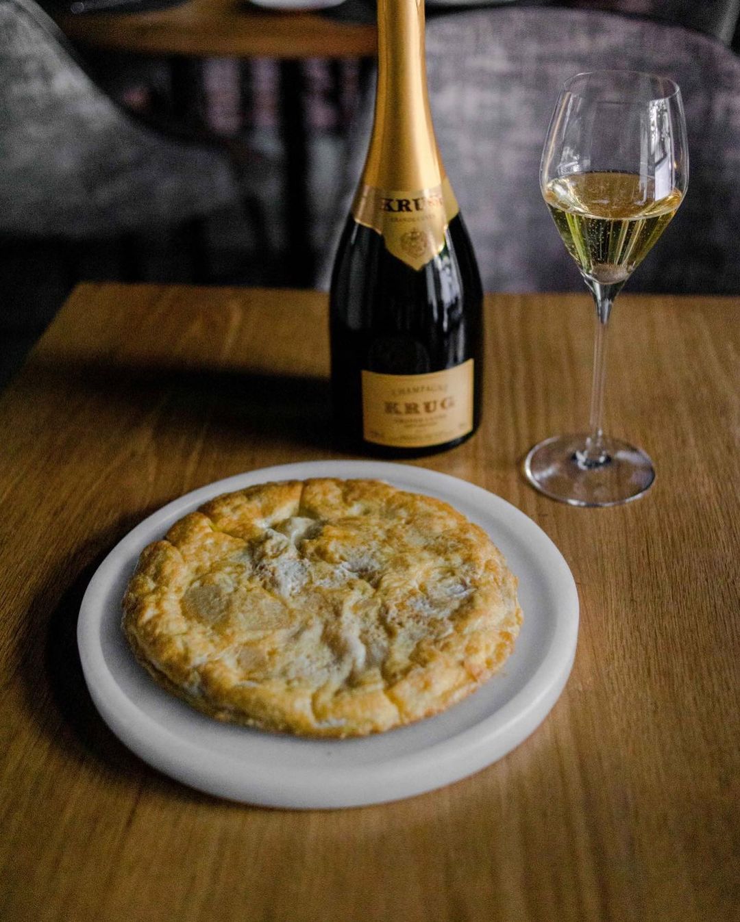 Tortilla y champagne