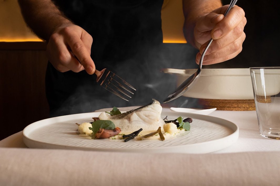 Uno de los platos de Skina
