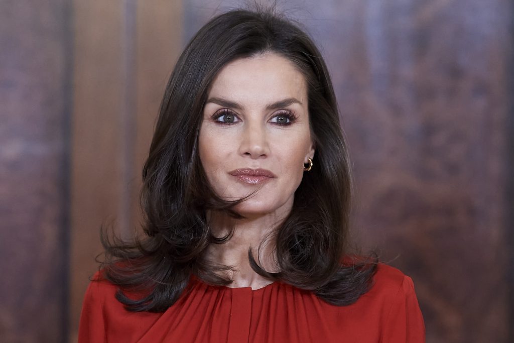 La Reina Letizia en el Palacio de la Zarzuela