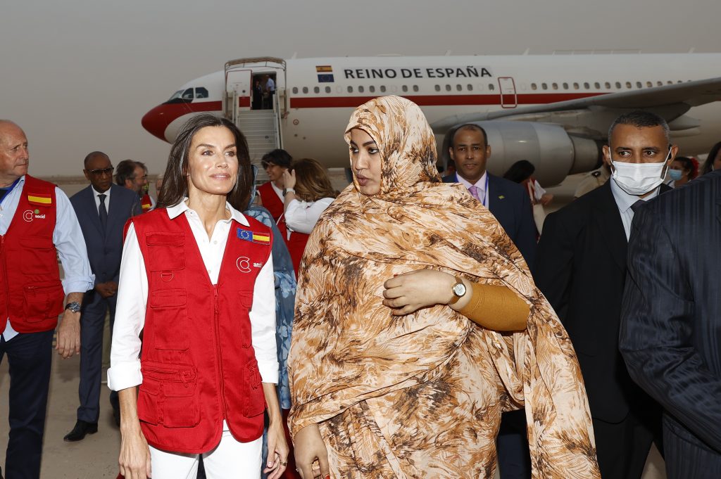 Letizia en Mauritania