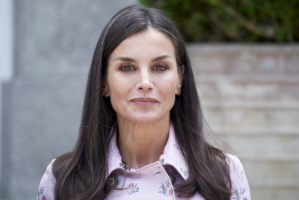 Primer plano de la Reina Letizia de España