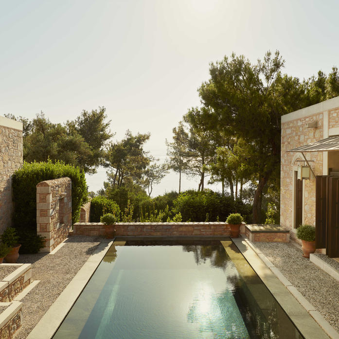 Piscina privada en Amanruya
